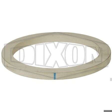 Dixon Cam and Groove Gasket, 4 in Nominal, Buna-N, Domestic 400-G-WB